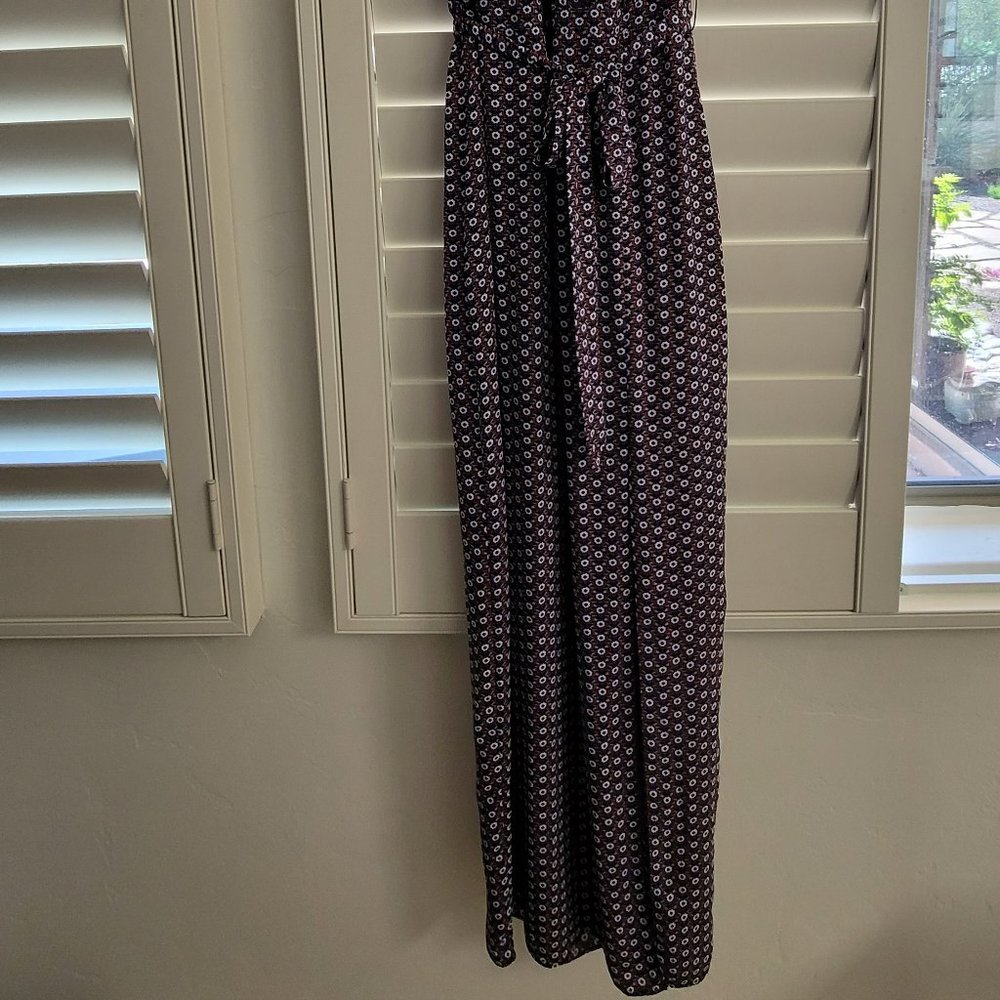 Express Maxi Tie Waist Print Dress Size M - Picture 2 of 4